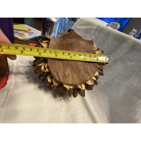 Natural Handmade Hedgehog Wooden Cute Outdoor Friend - Picture 15 of 15